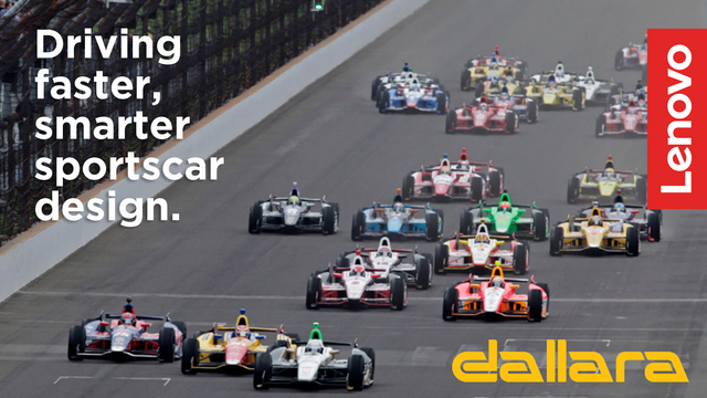 Lenovo Supports Dallara’s Pursuit of Excellence, and Fast Cars